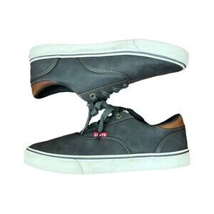 Levi’s faux leather sneakers  men’s size 8.5 EUC!